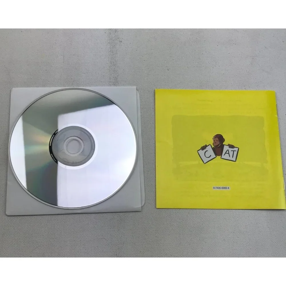 Curious George Learns Phonics Kindergarten-1st Grade Young Readers CD-ROM Ages 3